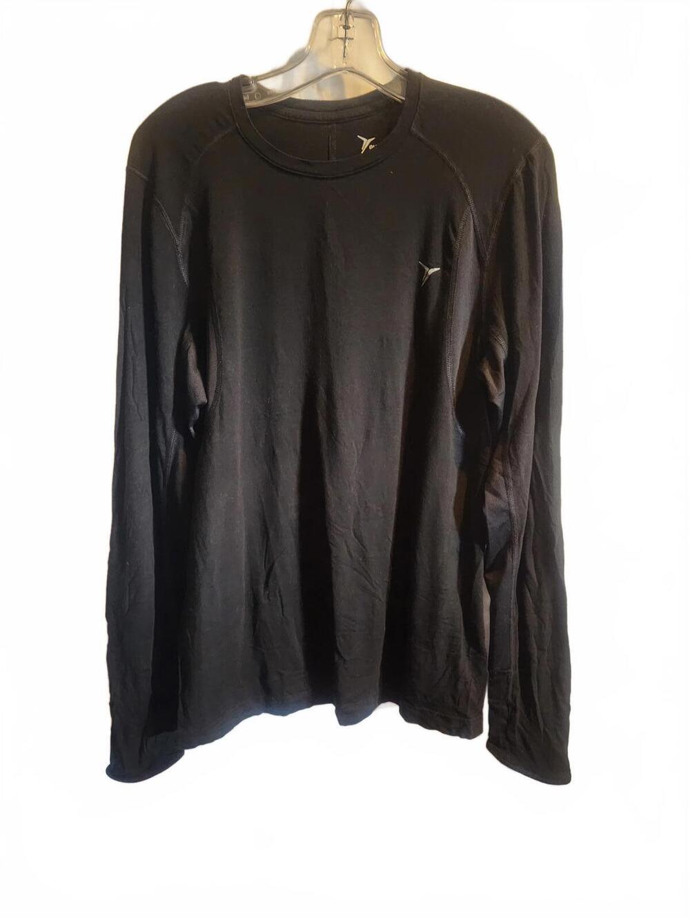 Old Navy Active Basic Black Long sleeve shirt. Mens Size Medium. Great condition